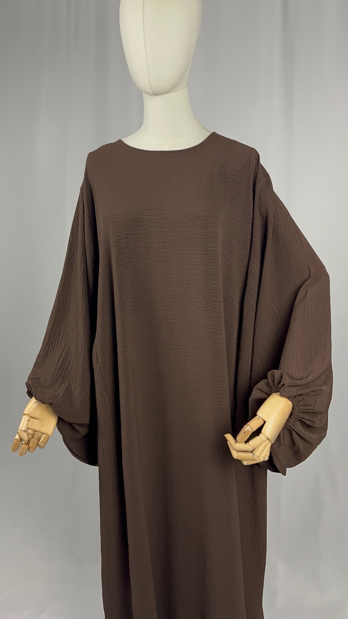 ABAYA QAMAR CHOCOLAT