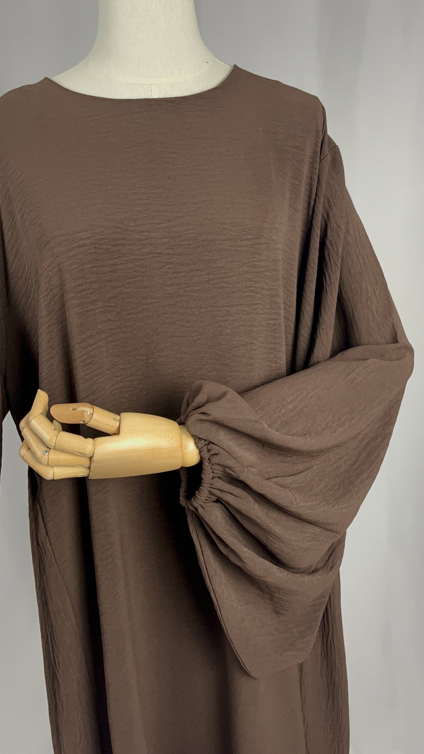 ABAYA QAMAR CHOCOLAT