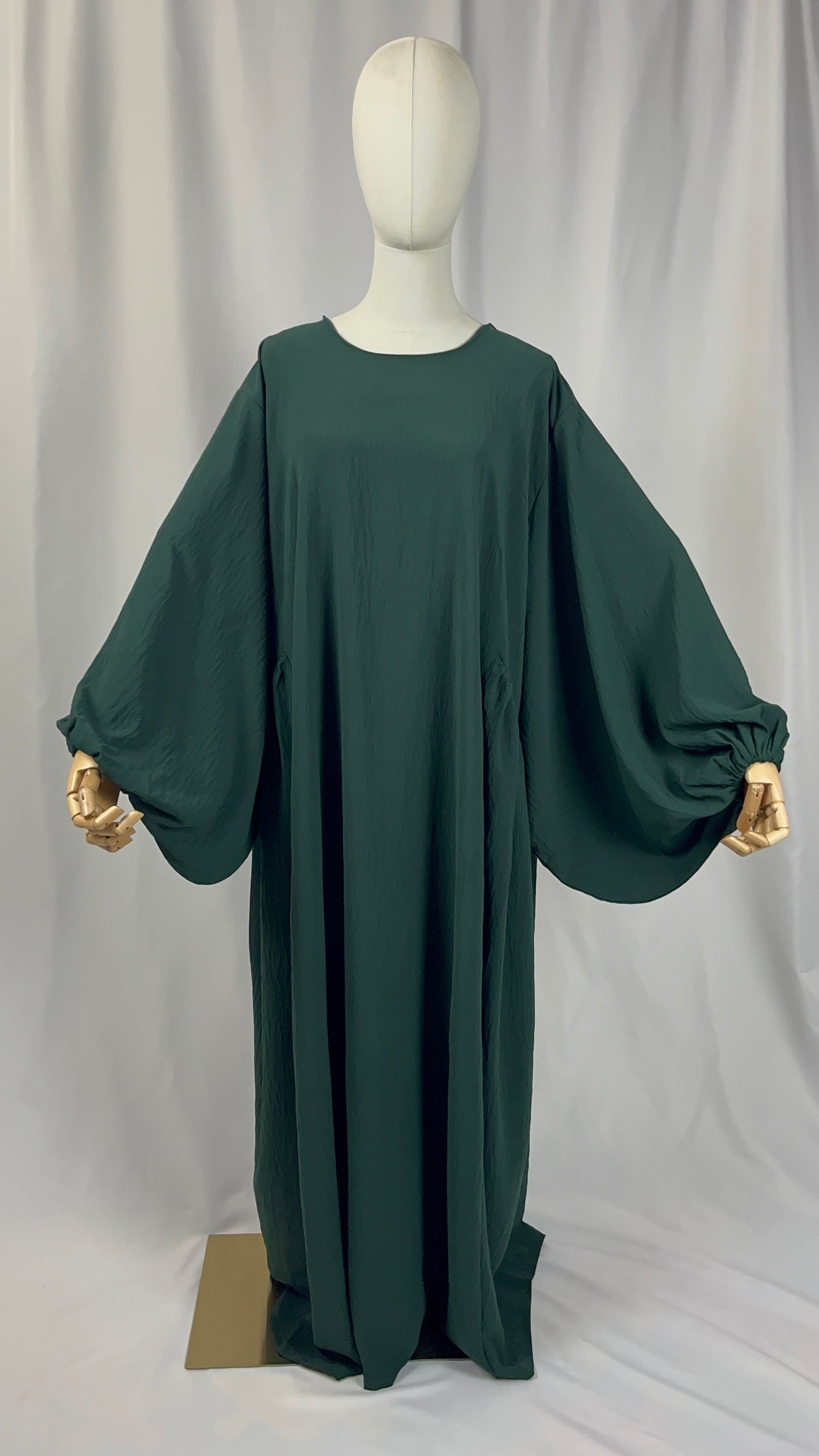 ABAYA QAMAR VERT SAPIN