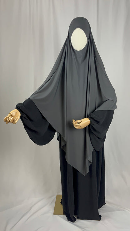 MAXI KHIMAR LAYAL ANTHRACITE