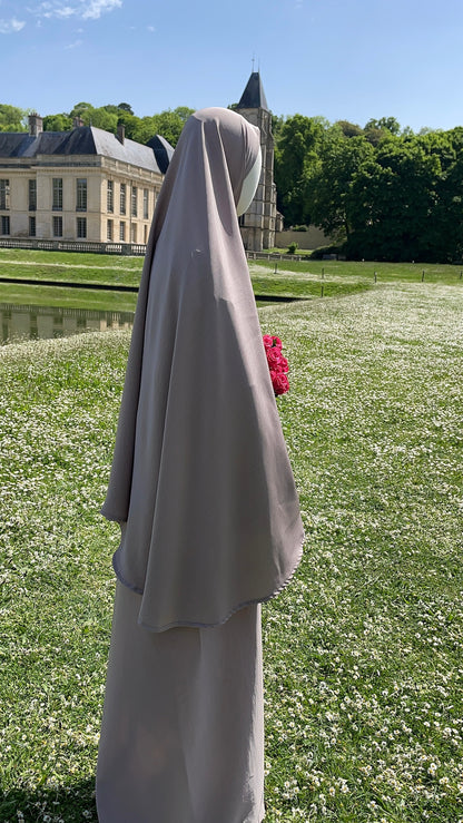 SET SAKINAH GRIS TAUPE
