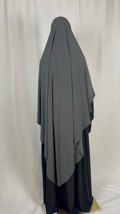 MAXI KHIMAR LAYAL ANTHRACITE