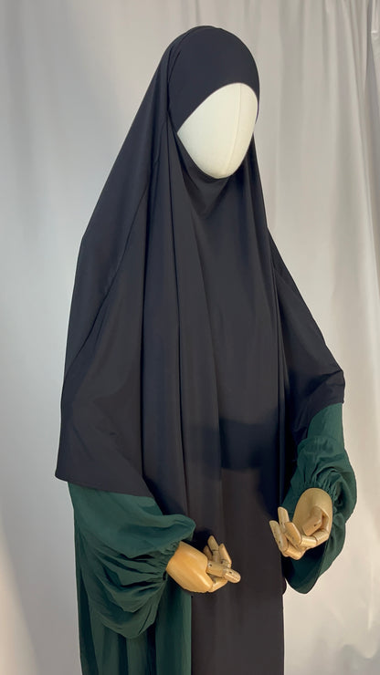 MAXI KHIMAR LAYAL NOIR