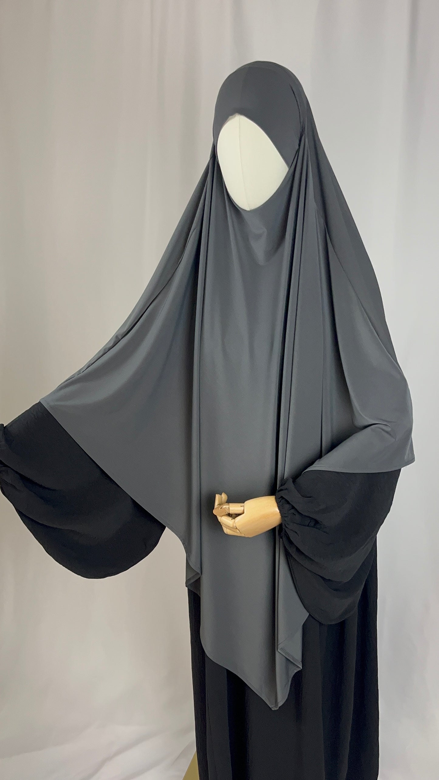 MAXI KHIMAR LAYAL ANTHRACITE